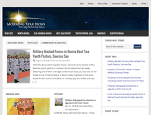 Tablet Screenshot of morningstarnews.org